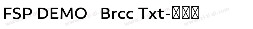 FSP DEMO   Brcc Txt字体转换